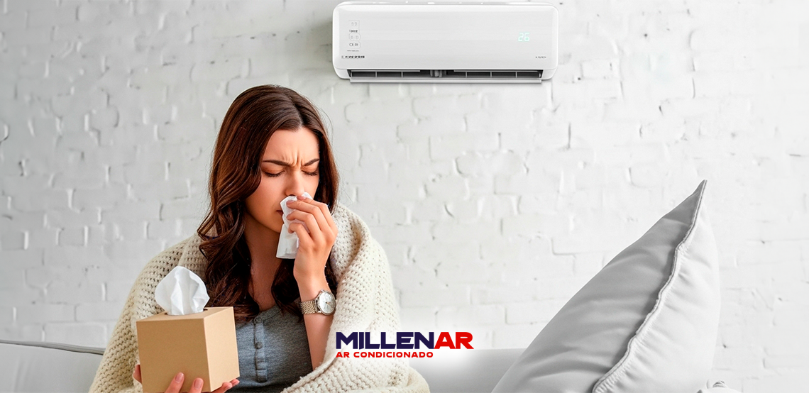 como evitar problemas respiratórios usando ar-condicionado