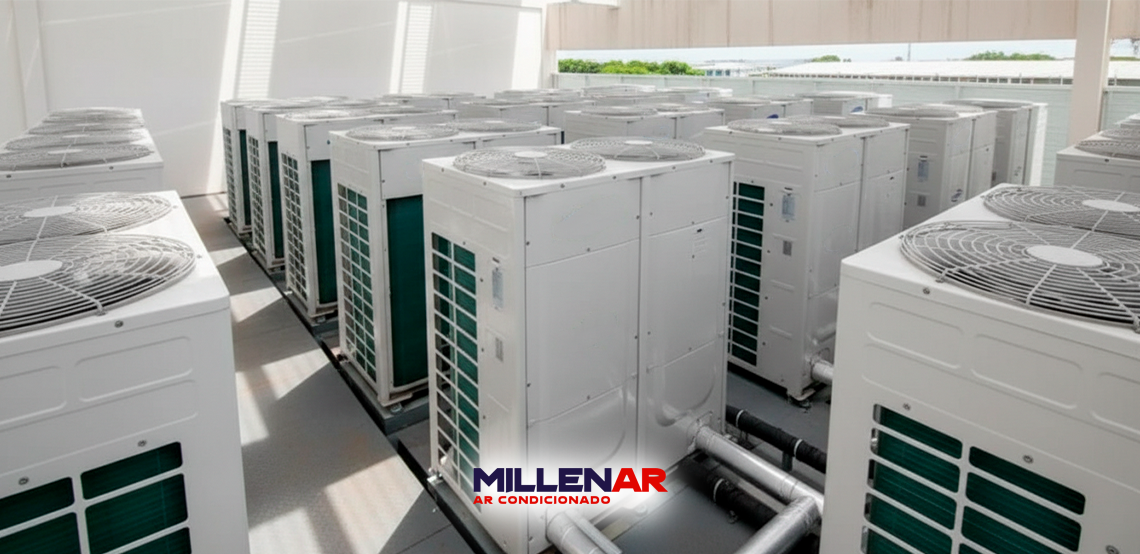ar condicionado VRF para escritórios corporativos